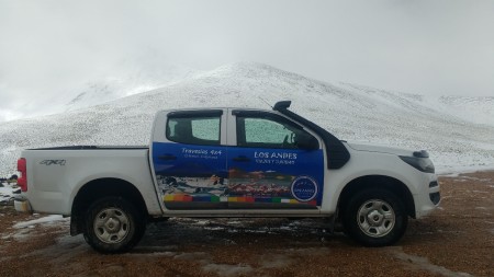 VEHICULO 4X4, LOS ANDES
